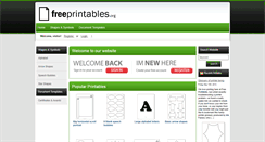 Desktop Screenshot of freeprintables.org